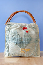 Textural Portugal Rooster Tote