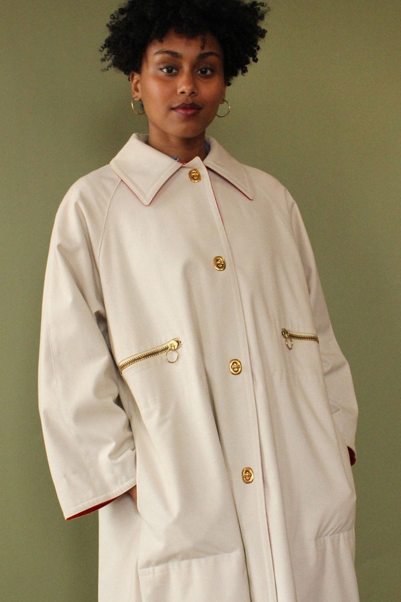 Bonnie Cashin A-line Trench M/L