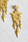 HOLD - Geometric Chandelier Earrings