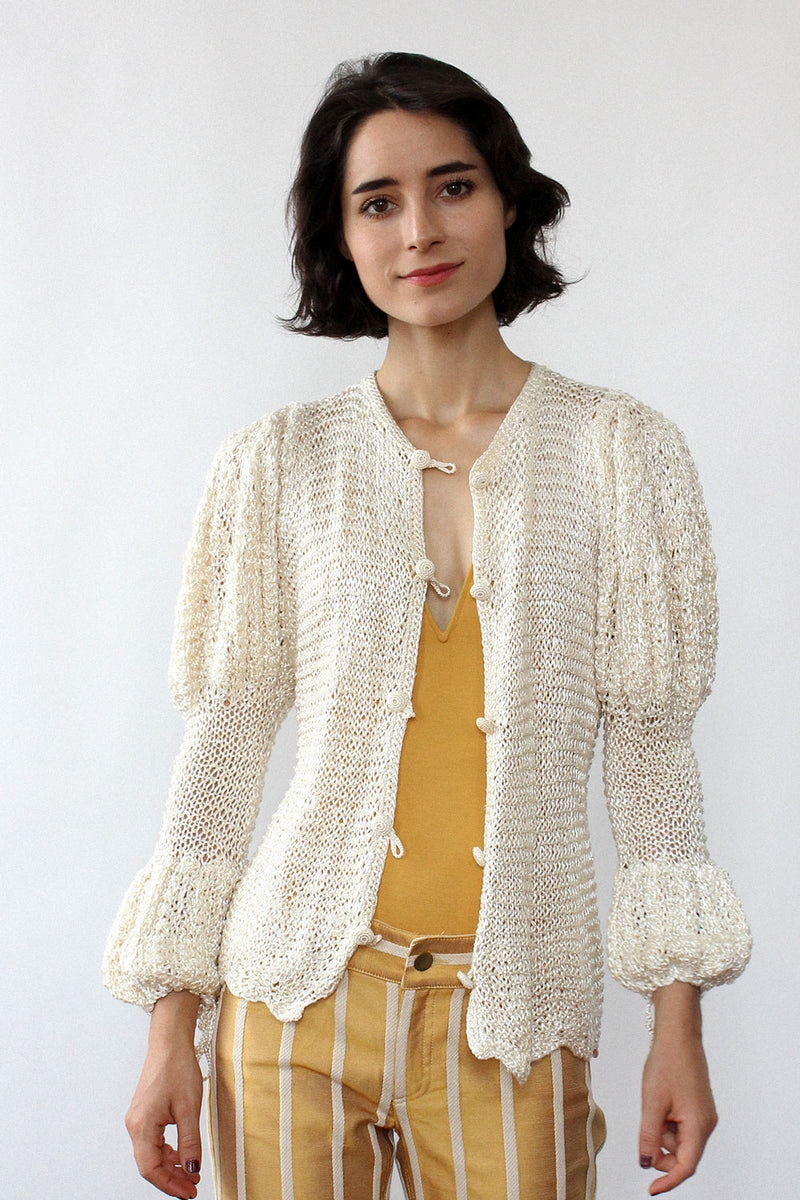 Juliette Crochet Cardigan S/M
