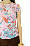 vintage novelty print shirt