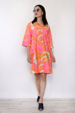 Ogust Technicolor Cotton Dress XS-M