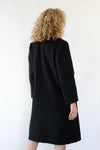 Karen Minimal Black Wool Coat XS/S