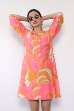 Ogust Technicolor Cotton Dress XS-M