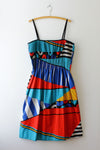 Oscar De La Renta Graphic Sundress L/XL