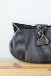 Abstract Leather Clutch