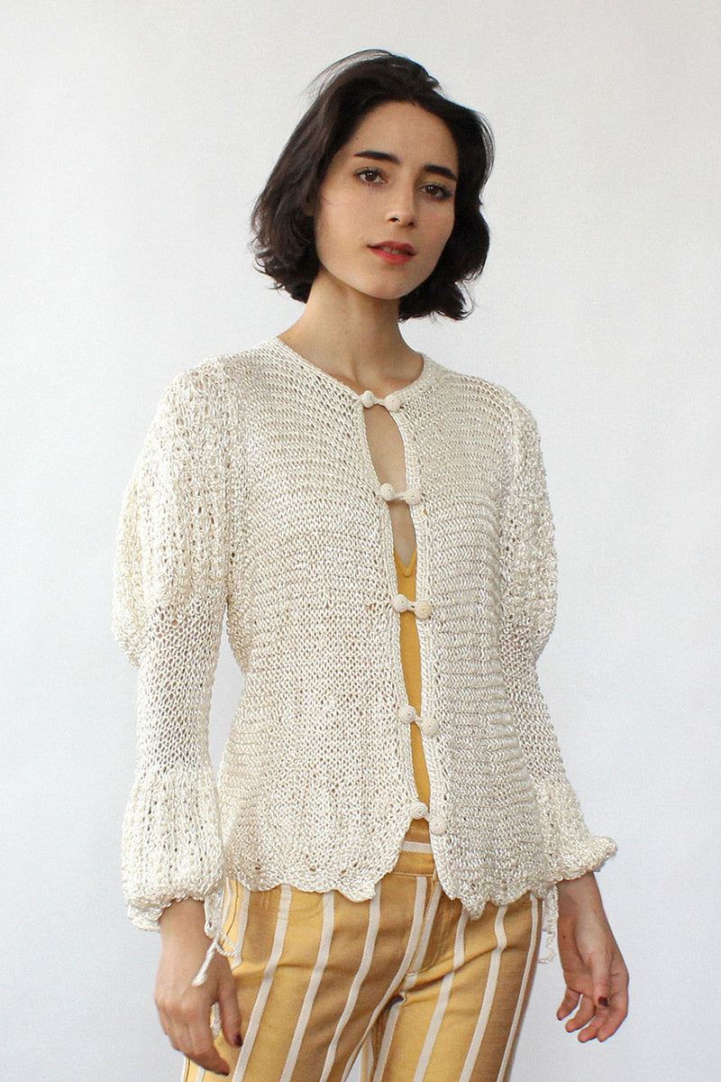 Juliette Crochet Cardigan S/M