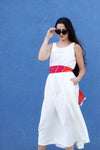 Ivory Buttonback Dress S/M