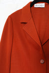 Rust Knit Pant Suit M