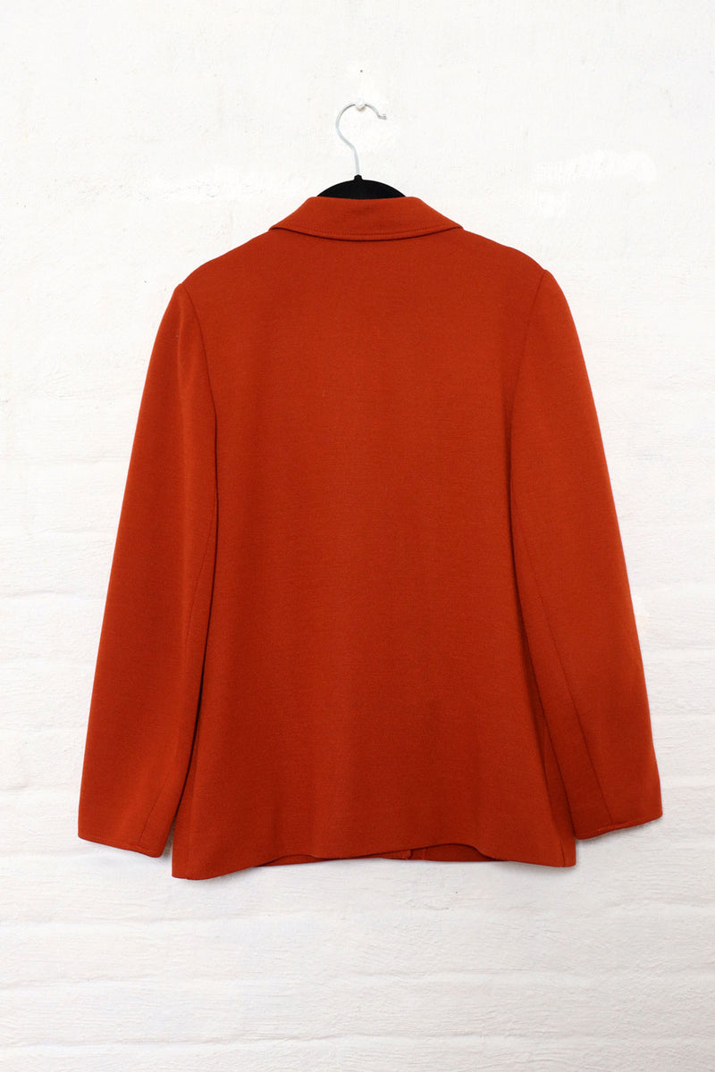 Rust Knit Pant Suit M