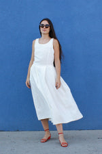 Ivory Buttonback Dress S/M