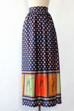 Sail Away Maxi Skirt M