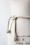 HOLD - Ivory Rope Belt
