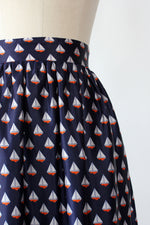 Sail Away Maxi Skirt M