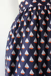Sail Away Maxi Skirt M