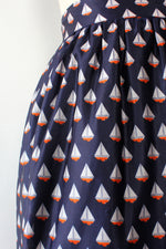 Sail Away Maxi Skirt M
