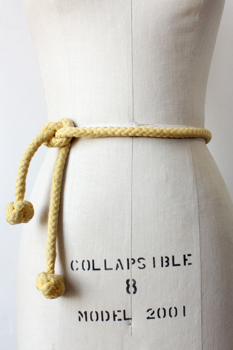 Maize Rope Belt – OMNIA