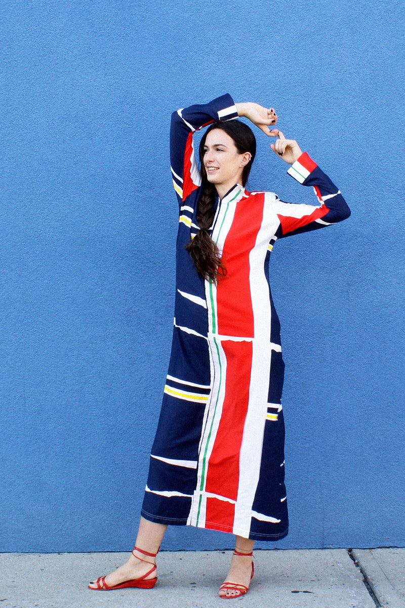 Ogust Artfur Column Dress S