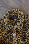 Plush Leopard Shirt XS-M
