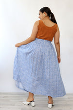 Krizia Yoked Waist Skirt L