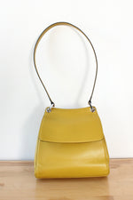 Chartreuse Bally Leather Purse