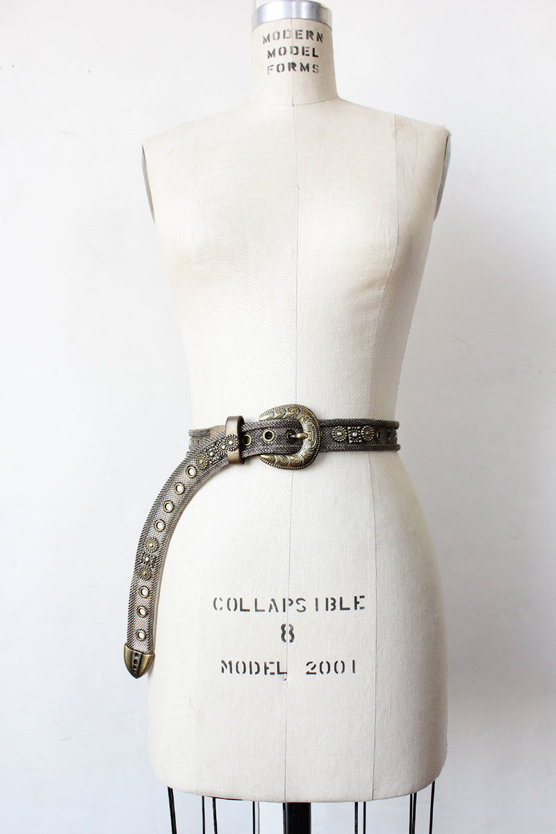 Parisian Metal Mesh Belt