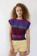 Corinn Stripe Dolman Top XS/S