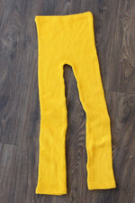 Lemon Knit Leggings XS/S