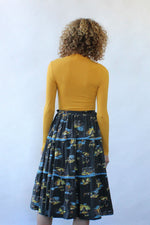 Venetian Scenic Print Skirt S