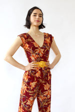 Malibu Floral Jumpsuit XS