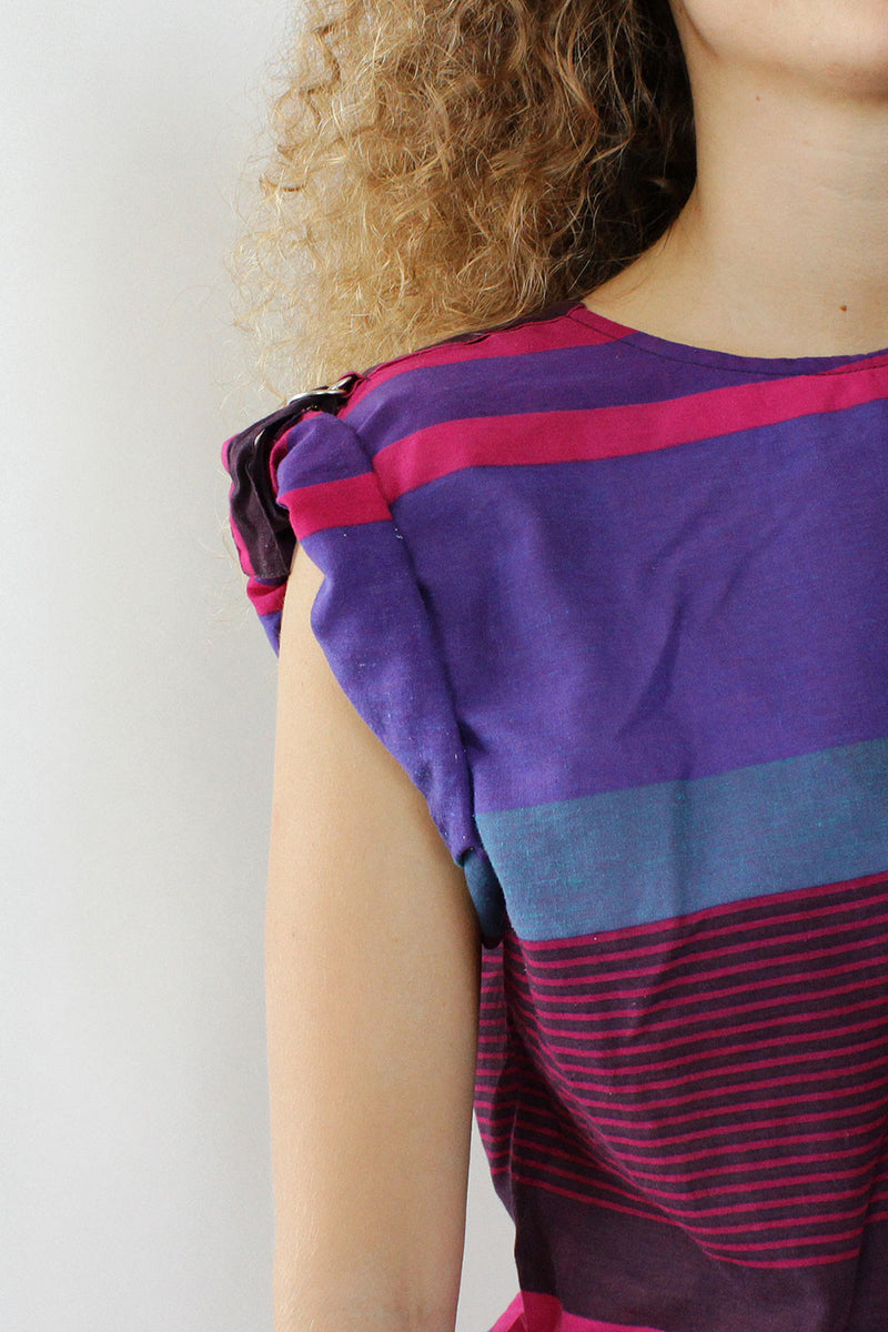 Corinn Stripe Dolman Top XS/S