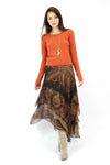 Ralph Lauren paisley dream skirt S/M