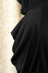 Nicole Miller Studded Belt Pleat Dress XS/S