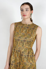 Klimt Brocade Maxi Dress S/M