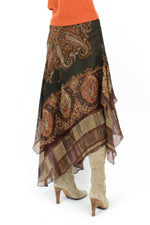 Ralph Lauren paisley dream skirt S/M