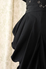 Nicole Miller Studded Belt Pleat Dress XS/S