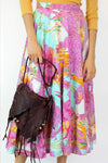 Braided Fringed & Beaded Leather Bag