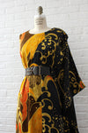 Hawaiian Asymmetrical Wing Dress M