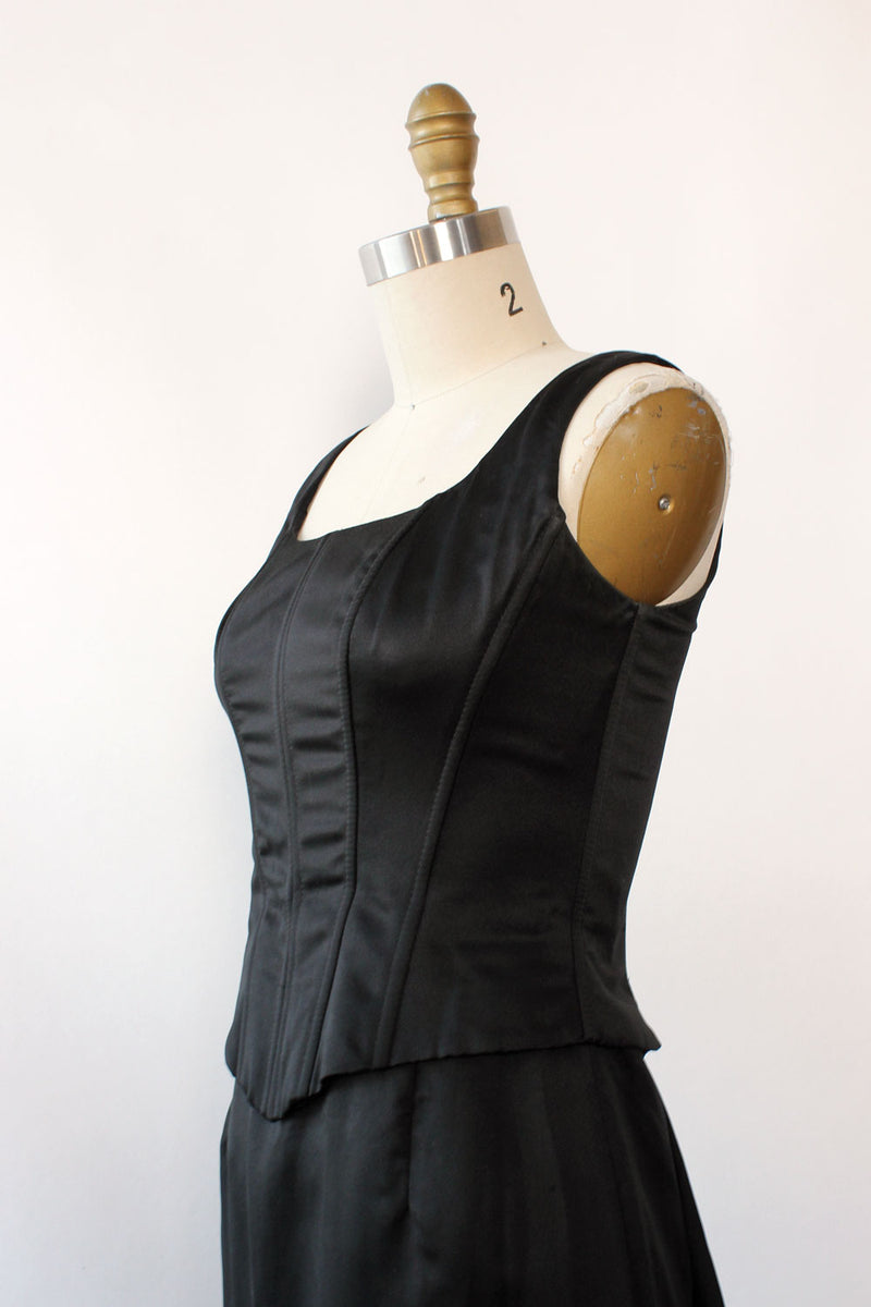 McClintock Black Corset Dress XS/S OMNIA McClintock Black Corset Dress XS/S OMNIA