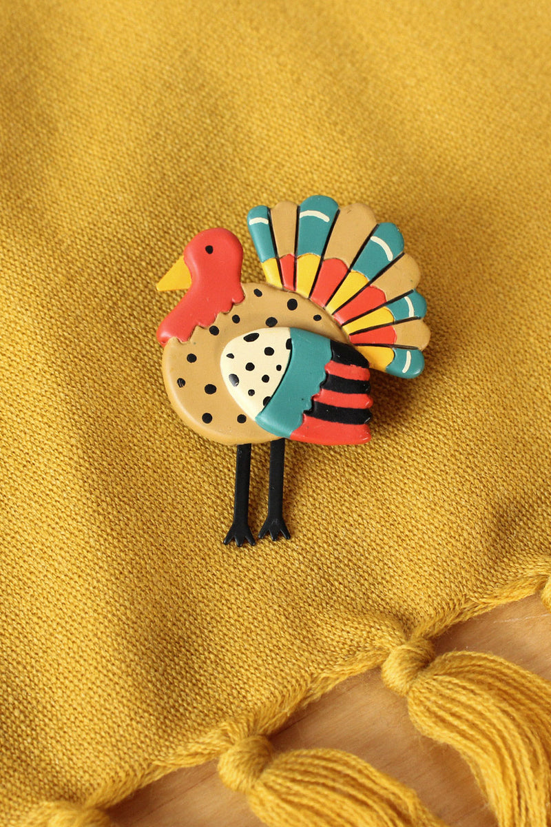 Thanksgiving Turkey Pin