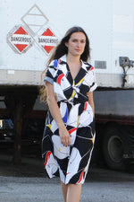 Abstracted Lily Dress S/M