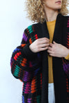 Colorful Cocoon Cardigan