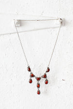 Agate Chandelier Necklace