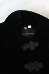 Straus Velvet Maxi Coat S