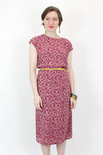 Flight of Fuschia Dress M