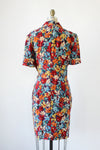 Adrianna Silk Floral Wrap Dress S/M