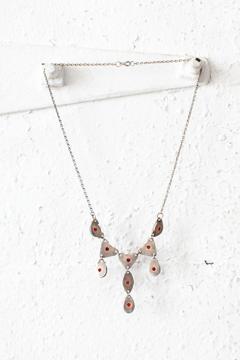 Agate Chandelier Necklace