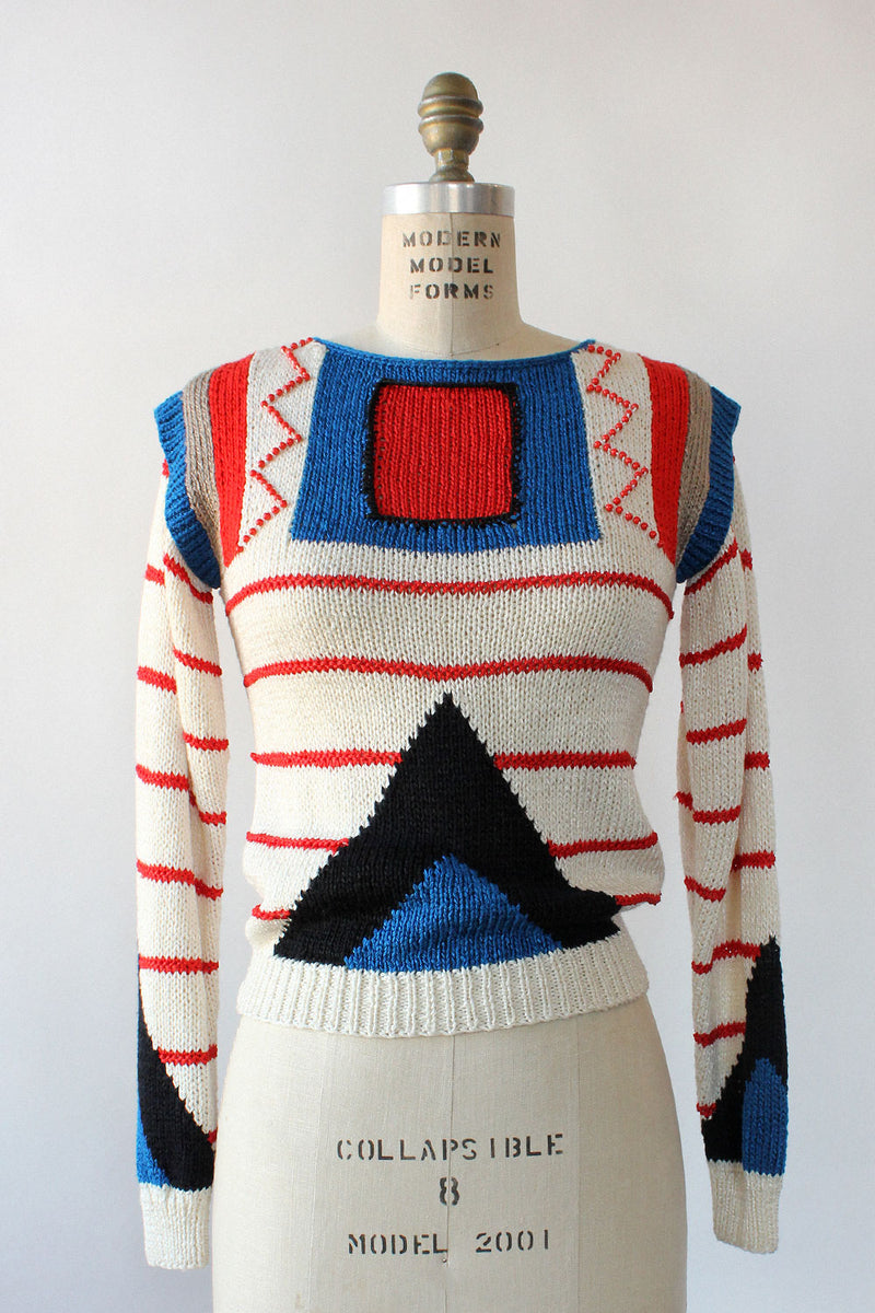 Nannell RWB Textural Sweater S