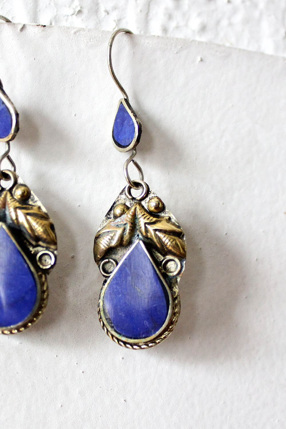 Lapis Teardrop Earrings
