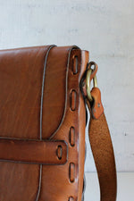 Tabby Stitch Saddle Bag
